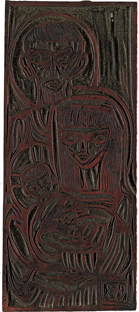 ALLAN ROHAN CRITE (1910 - 2007) Collection of approximately 200 linoleum cut blocks.